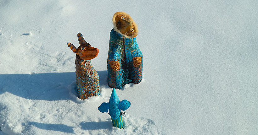 Ветер читает книгу