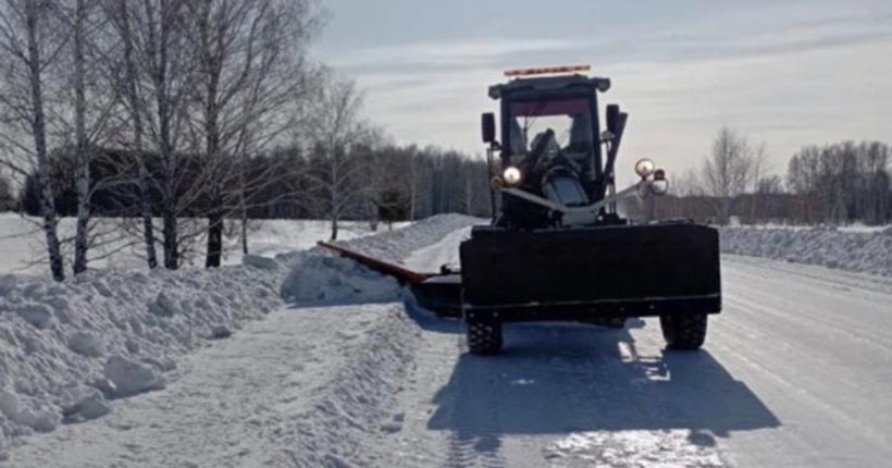Из-за резкой смены погоды дорожные службы Новосибирской области перешли на усиленный режим работы