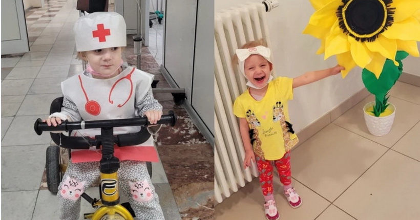 Маленькая жительница Новосибирска смогла победить страшную болезнь