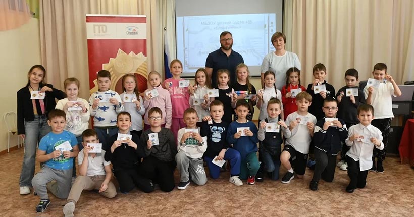 В детском саду Новосибирска малыши сдали нормы ГТО