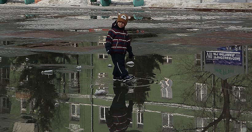 В Новосибирской области объявлено штормовое предупреждение из-за потепления