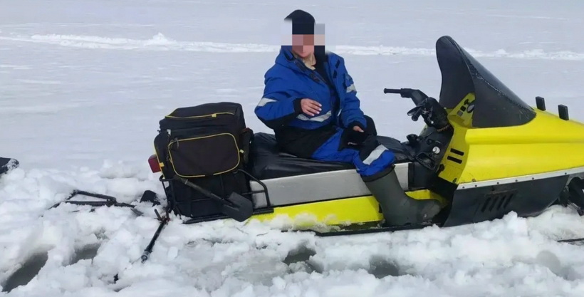 На Новосибирском водохранилище спасли любителей покататься по талому льду