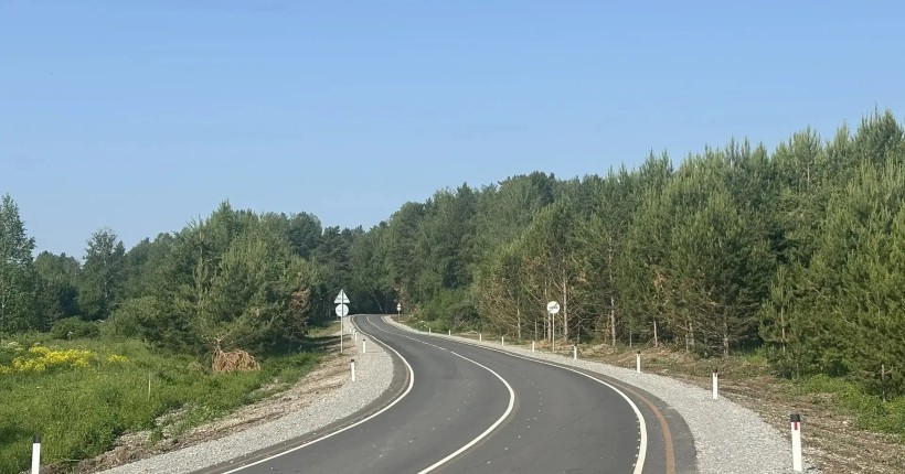 В районе Новосибирской области отремонтировали сельскую дорогу