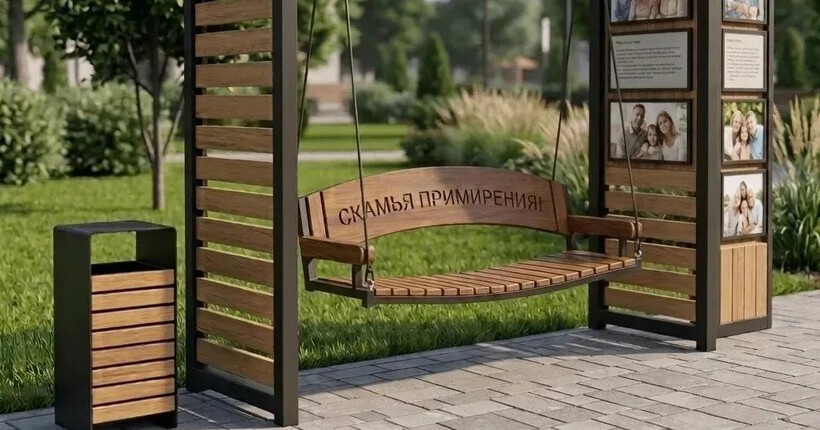 На Михайловской набережной Новосибирска установят &laquo;скамью примирения&raquo;