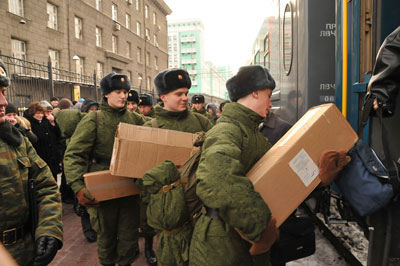 Отбор в президентский полк