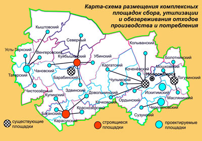 Карта свалок оренбургской области