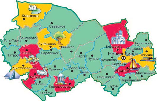 Карта новосибирской области кыштовского района новосибирской области