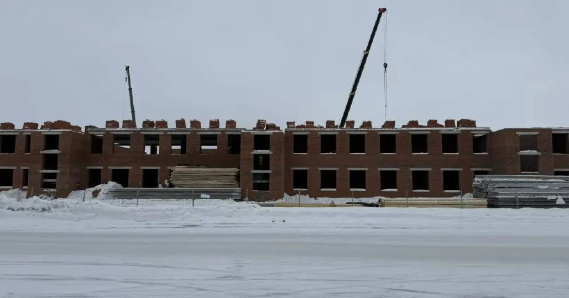 строительство ДК в Чулыме