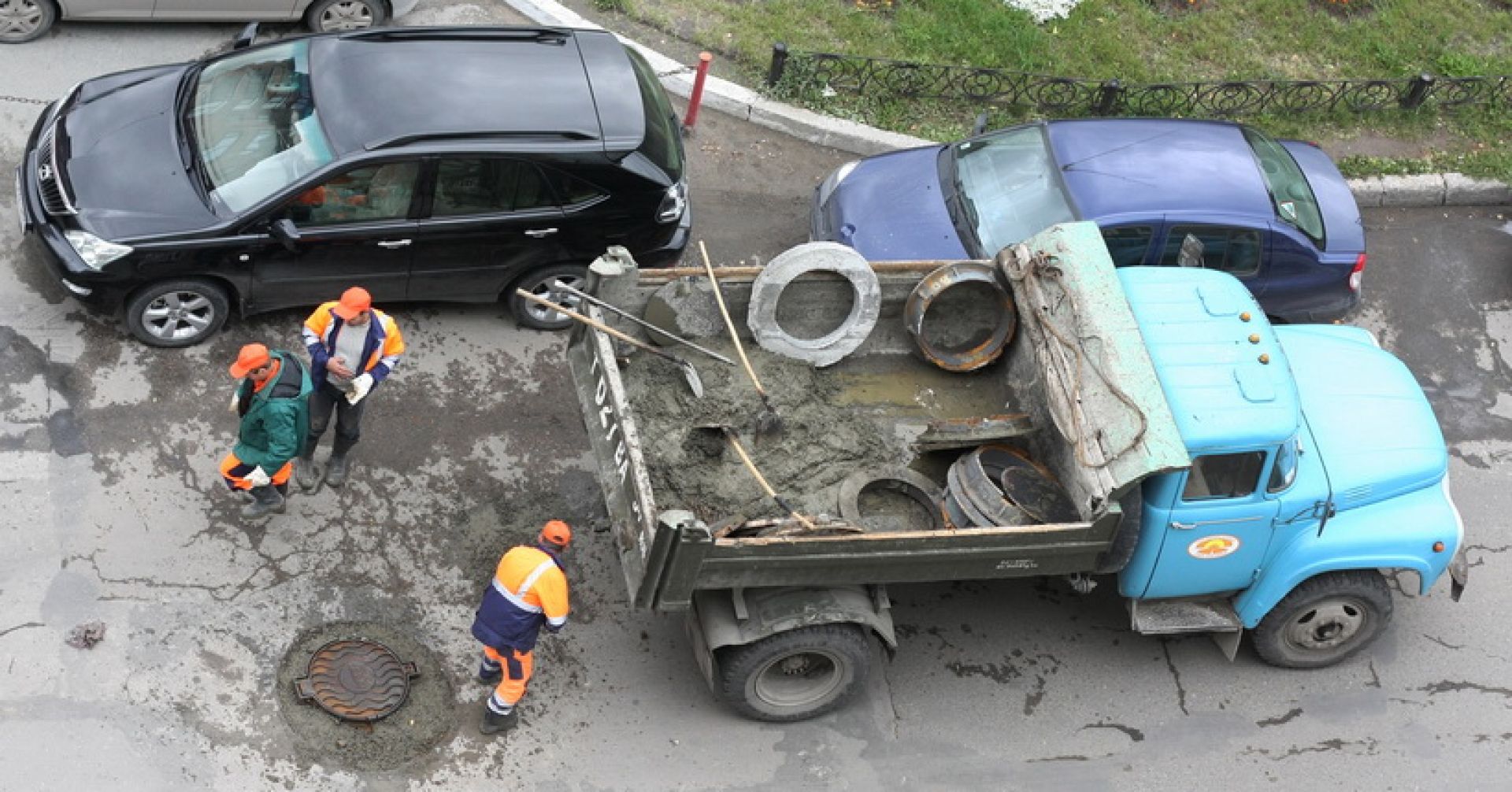 дорожные работы