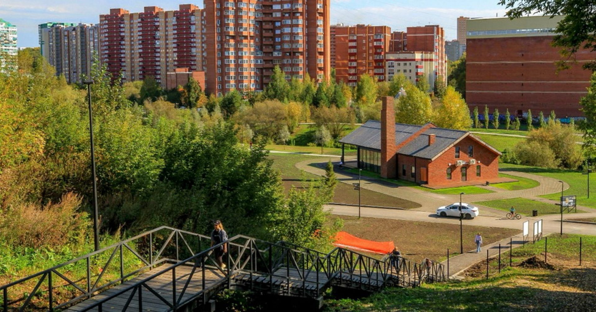 парк "Каменка" в Новосибирске