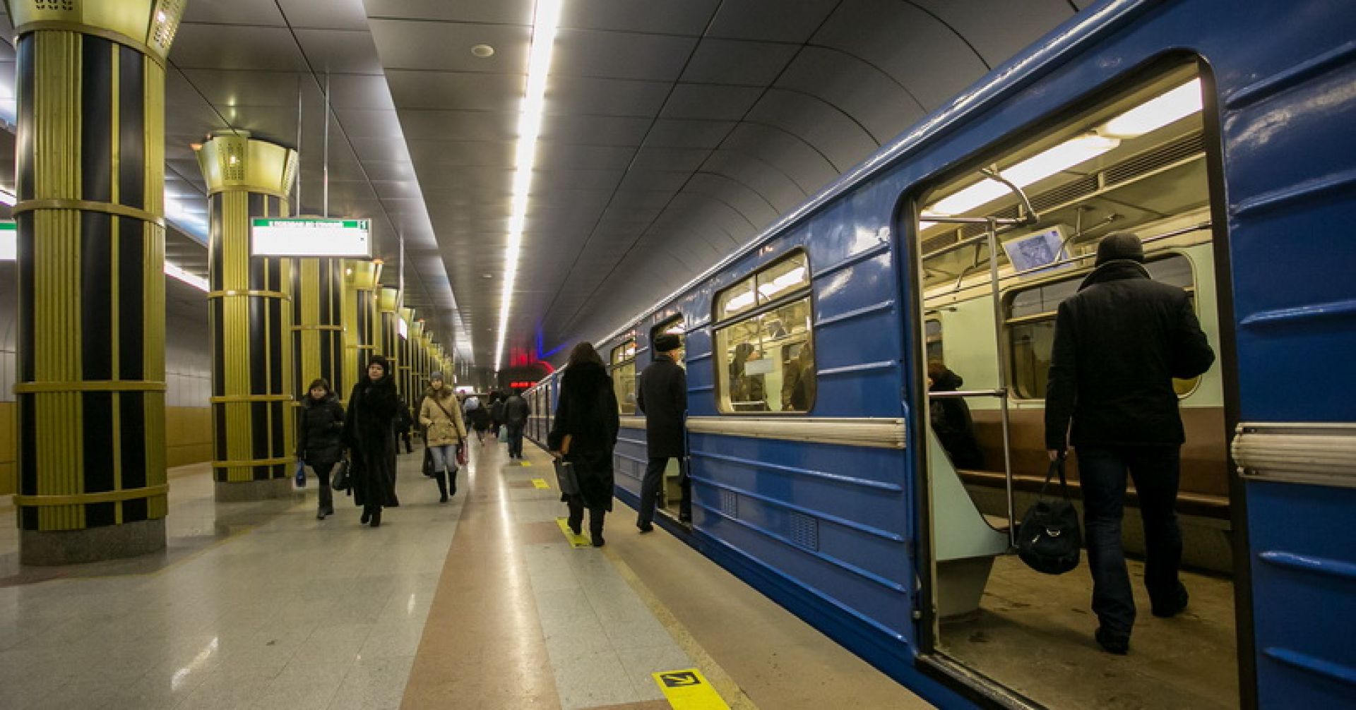 в новосибирском метро