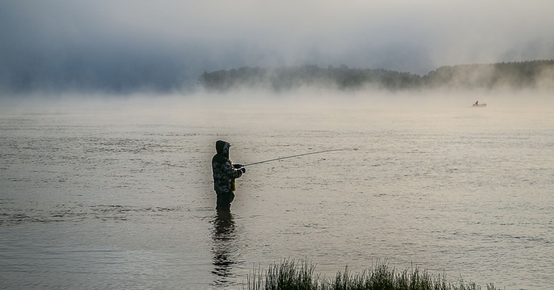 рыбак в тумане