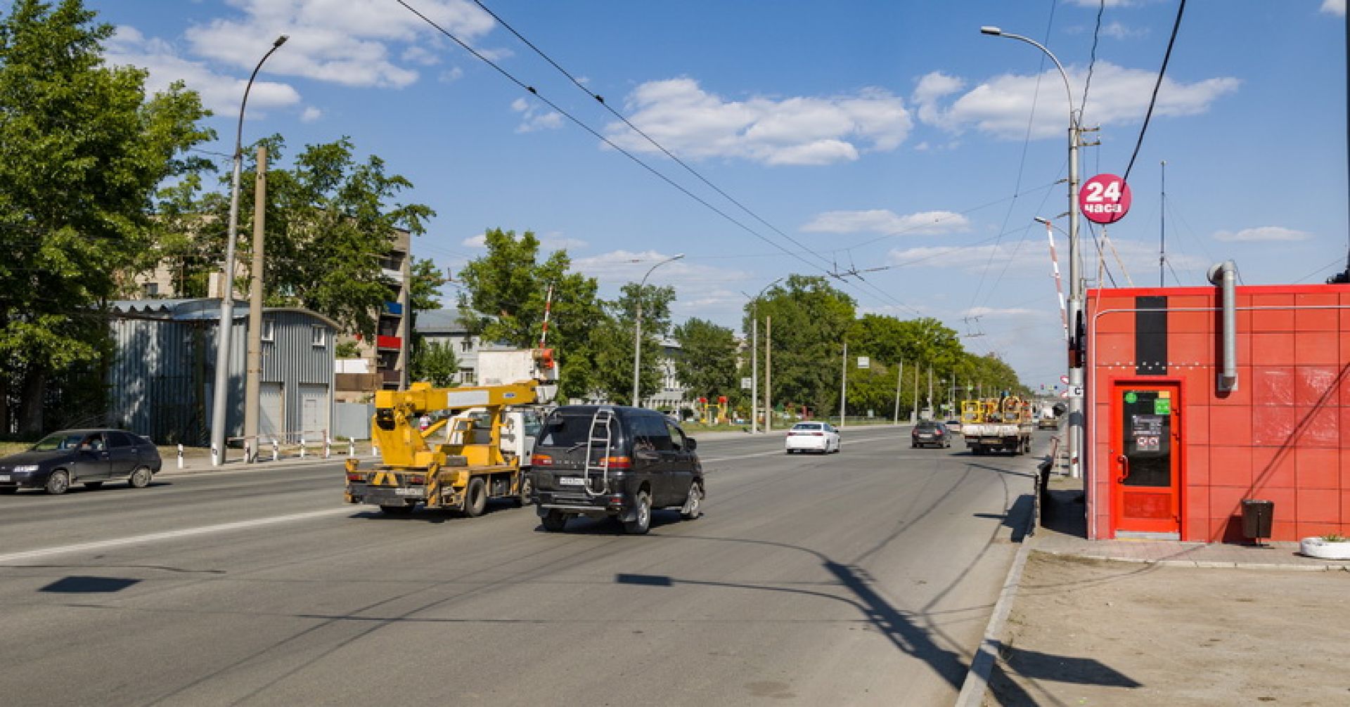 дорога по улице Станционной