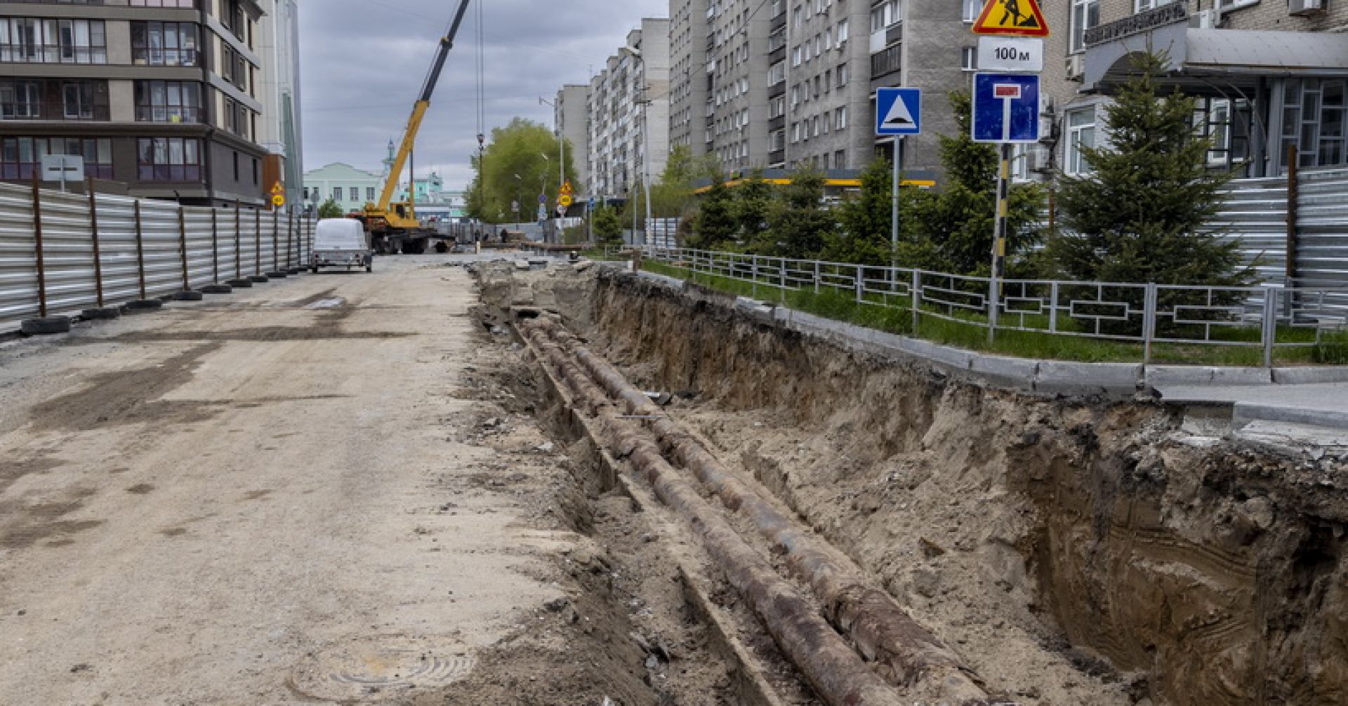 ремонт теплотрассы